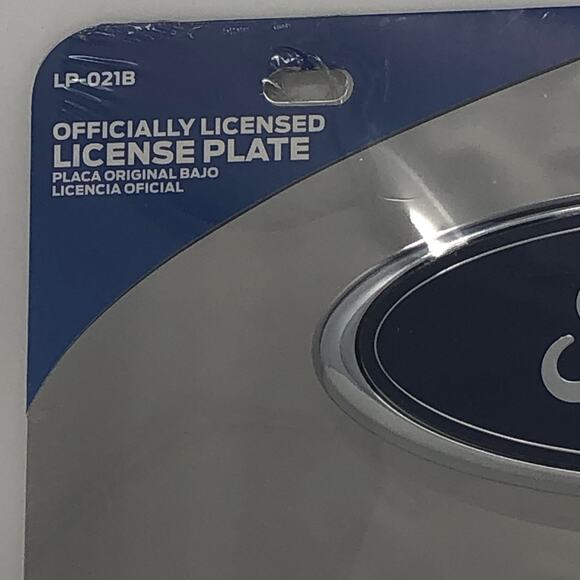 Pilot Automotive LP-021B Stainless Steel Official Ford 3D License Plate Sealed - Picture 2 of 6